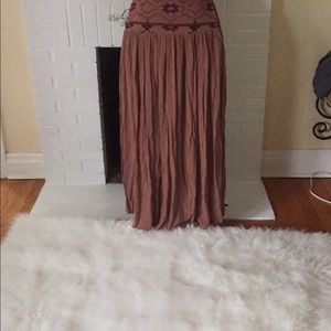 Maxi waist dress